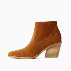 Rag & Bone | Razor Suede Ankle Boots - Tobacco Suede - Size 39.5